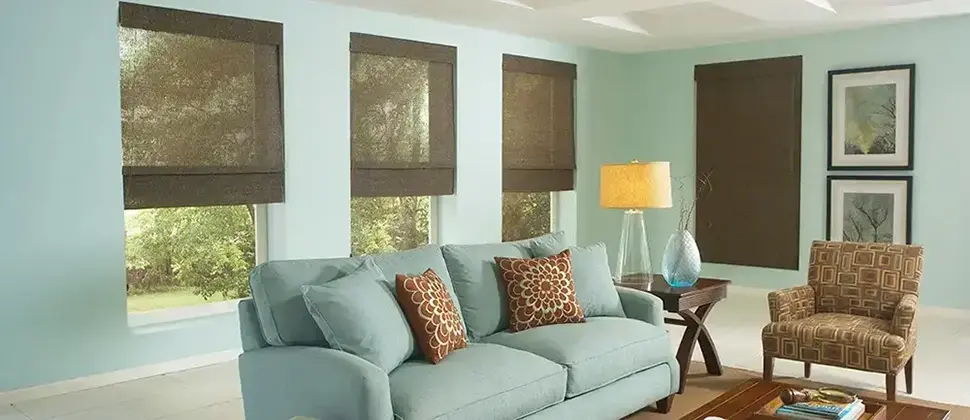 Handcrafted Bamboo Reed Woven Window Treatment