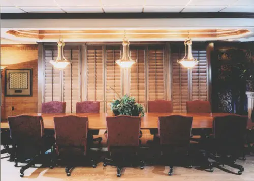 Conference Room Interior Shutters