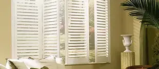 Interior Polymer, Basswood & Hardwood Plantation Shutters